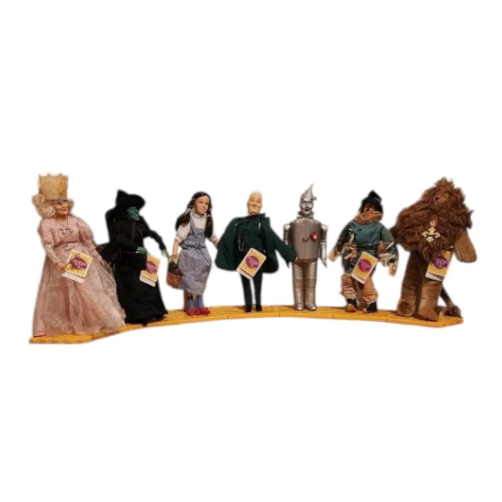 1987 Wizard of Oz Yellow Brick Road 7 Doll Vintage Collection Hamilton - Wicked - Picture 1 of 16